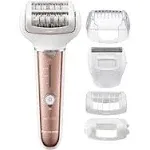 Panasonic, Cordless Shaver Epilator for Women with 5 Attachments Gentle WetDry