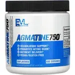 Evlution Agmatine Sulfate Nitric Oxide Powder Nutrition High Strength Agmatine Sulfate Powder Nitric Oxide Supplement for High Intensity Pumps Muscle Growth Recovery and Performance - Unflavored