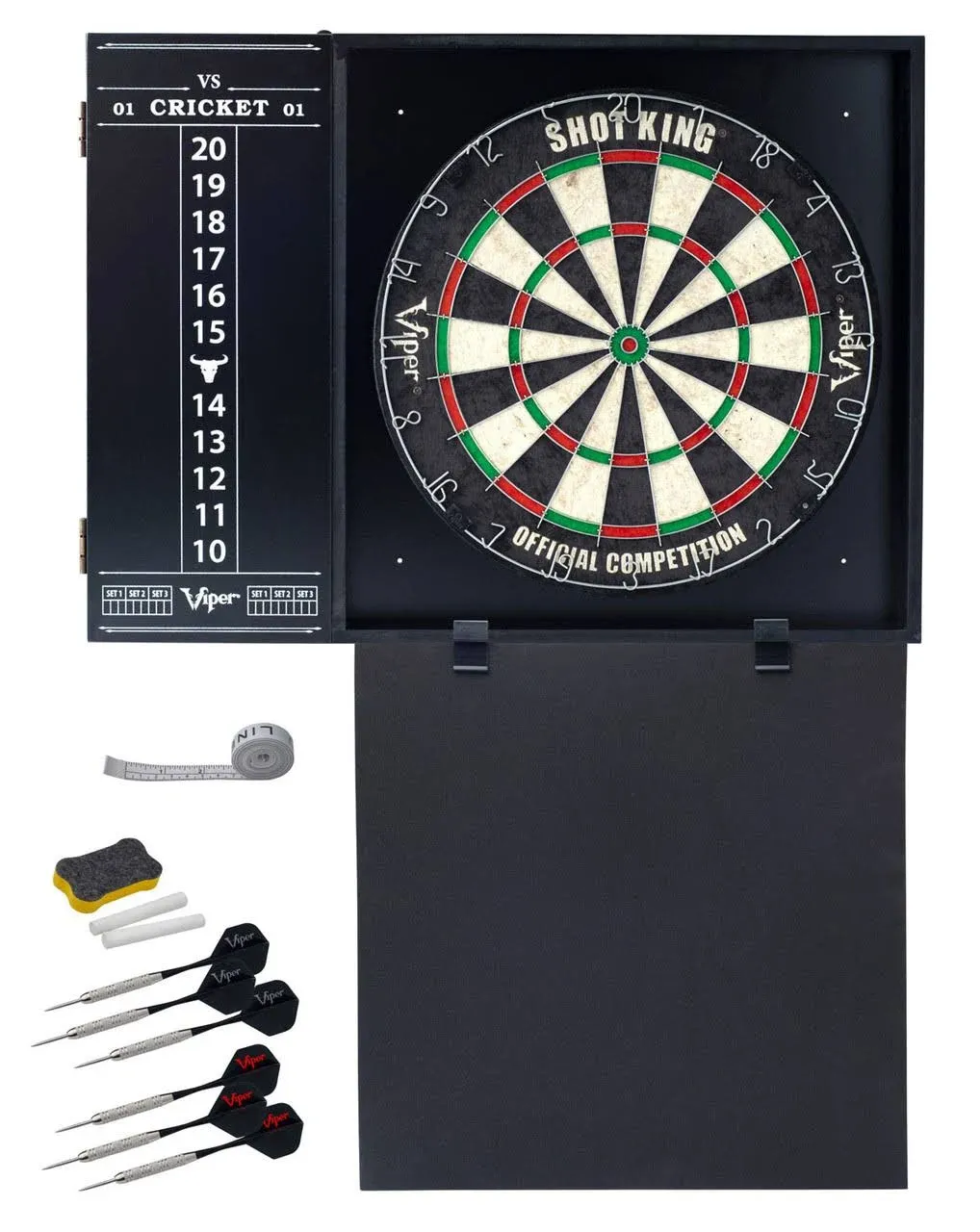 Viper Steadfast Dart Backboard with Shot King Sisal Board