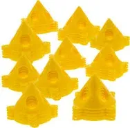 U.S. Art Supply Yellow Cone Canvas and Cabinet Door Risers