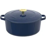 Cuisinart Chef's Classic Enameled Cast Iron 7-Quart Round Covered Casserole