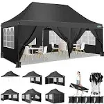 10&#039;x20&#039; Pop Up Canopy Wedding Commercial Heavy Duty Party Tent Gazebo Sidewalls\