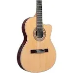 Ibanez Ga Series GA34STCE Thinline Solid Top Classical Acoustic-Electric Guitar