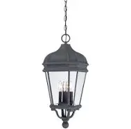 Minka Lavery Harrison 4 Light Chain Hung, Black - 8694-66