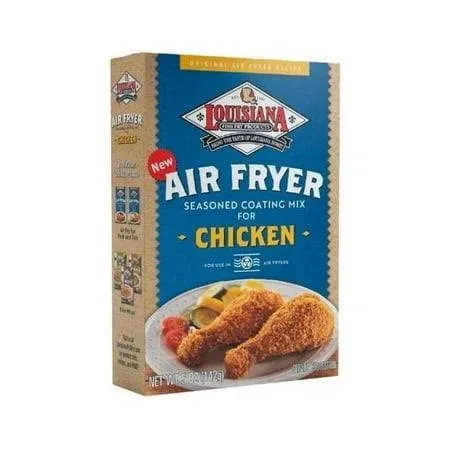 Louisiana Fish Fry Air Fryer Chicken Seasoned Coating Mix