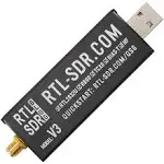 RTL-SDR Blog V3 R860 Rtl2832u 1PPM TCXO SMA Software Defined Radio Black