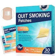 Mcukv 21mg Step 1 Smoking Aid Stop Smoking Patch Easy and Effective to Help Quit Smoking