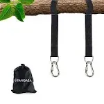 Tree Swing Hanging Straps Kit Holds With Safer Lock Snap And Carry Pouch Bag New