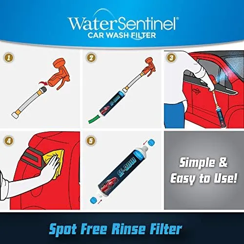 WaterSentinel SF-20W Spotless Car Wash Inline Deionized Water Garden Hose