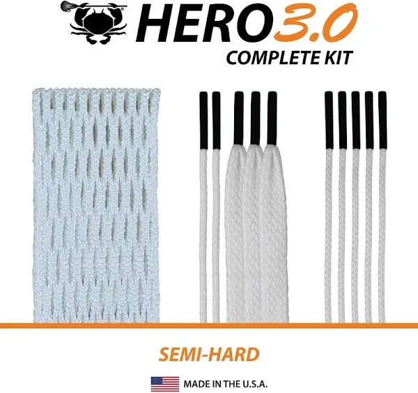 ECD Hero 3.0 Semi-Hard Lacrosse Complete Kit