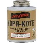 Jet-Lube 10002 Kopr-Kote High Temperature Anti-Seize and Lubricant, 1/2 lb Can