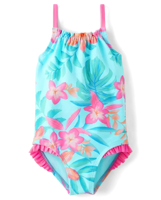 Gymboree Girls' and Toddler One Piece Swimsuit