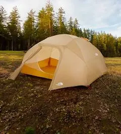 The North Face Trail Lite 3 NF0A81BTIV8 Backpacking Tents Khaki Polyester BG226