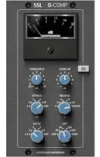 SSL G-Comp Stereo Bus Compressor Module for 500 Series Lunchbox Racks | Reverb