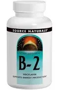 Source Naturals, Inc. Vitamin B-2 100mg 250 Tablet