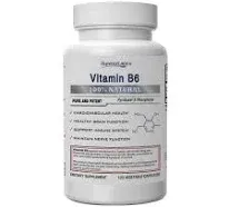 Superior Labs — Best Vitamin B6 Dietary Supplement — 50 mg Dosage,120 Vegetab...