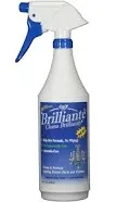 Brilliante Crystal Chandelier Cleaner Manual Sprayer 32oz Environmentally Safe