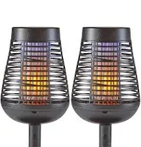 Pic Solar Insect Killer Torch, Bug Zapper, and Accent Light