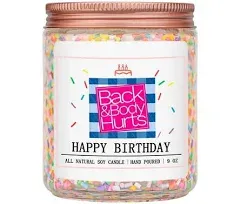 Homsolver Birthday Candles Gifts for Her and Him, Birthday Gifts for Women Men, Unique Best Friend Birthday Gift Ideas -Happy Birthday Candles