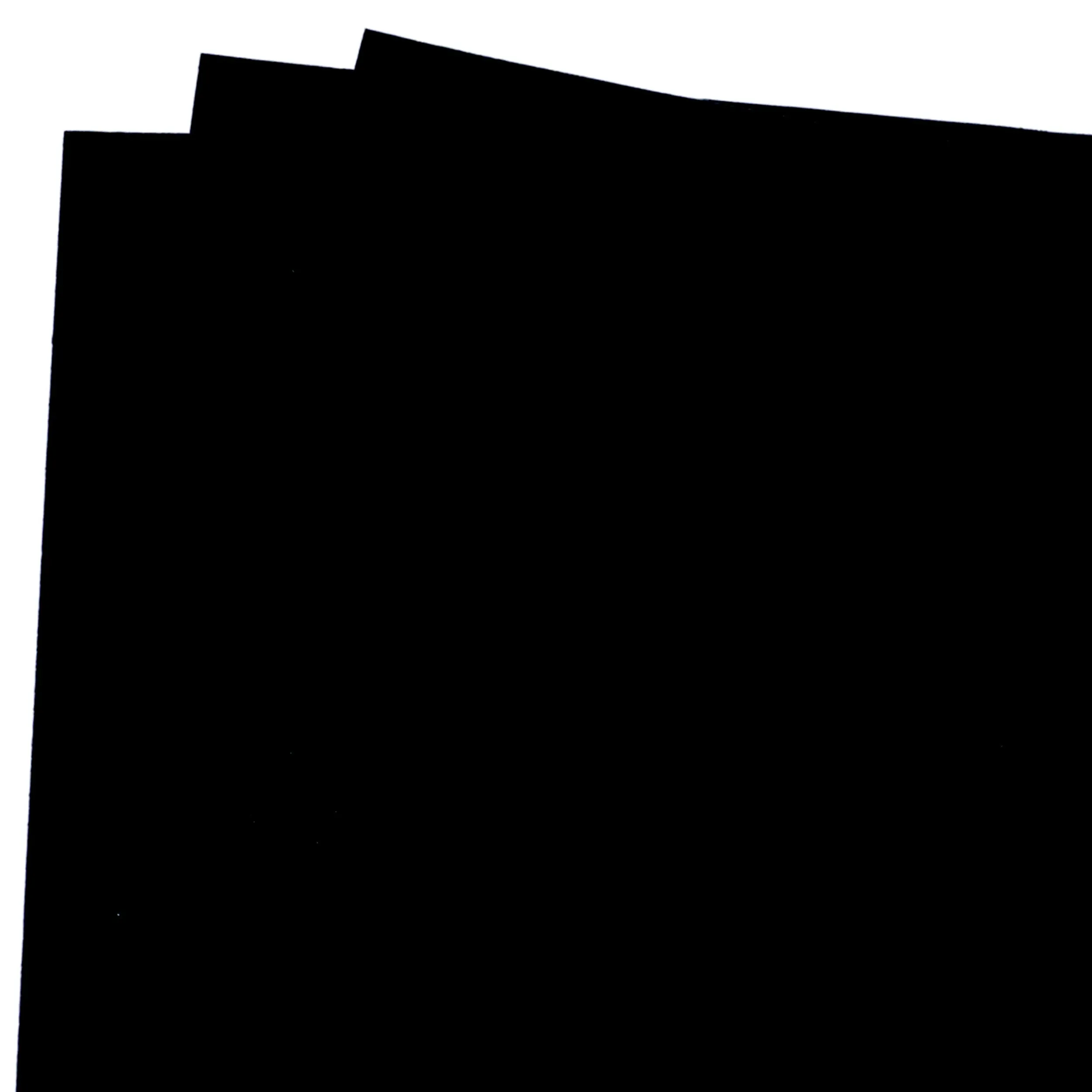 Dyed Wood Veneer Pack - 12" x 12" - Black - 3 Piece