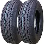 Set of 2 New Trailer Tires ST 205/75d15 - 11057