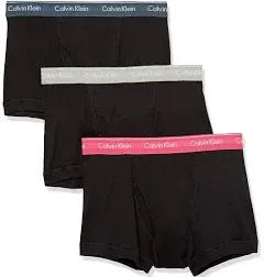 Calvin Klein Men's Cotton Classics 3-Pack Trunk