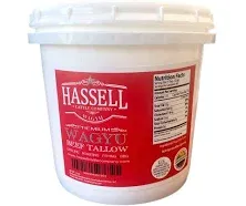 Wagyu Beef Tallow | Premium Rendered Tallow | 1.5 lb. Tub | Rich &amp; Buttery | Hig