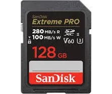 SanDisk Extreme PRO UHS-II SDXC Memory Card