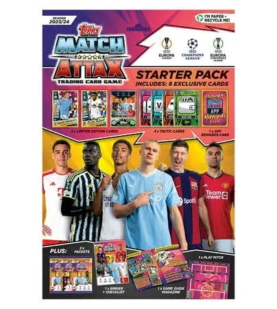 Topps Match Attax UEFA Champions League Cards Starter Pack