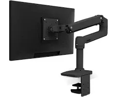 Ergotron LX Desk Monitor Arm (Matte Black)