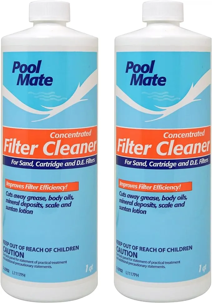 Pool Mate Liquid Filter Cleaner for Swimming Pools