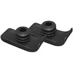 Drive Medical Walker Ski Glides, Black, 1 Pair