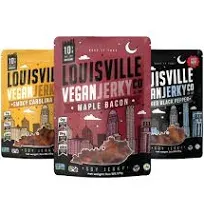 Louisville Vegan Jerky Soy Jerky, Smoky Carolina Bbq 3 Oz