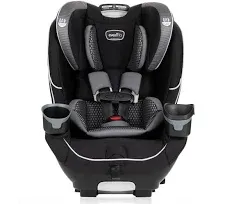 EveryFit/All4One 3-in-1 Convertible Car Seat w/Quick Clean Cover (Kingsley Black)