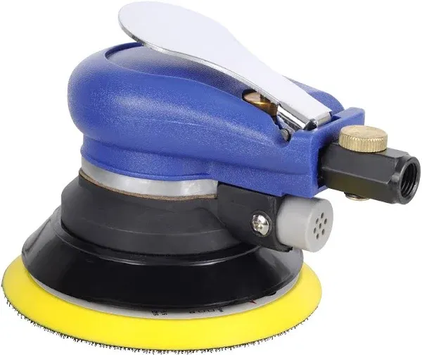 5" Pneumatic Air Powered Palm Grip Random Orbital Hand Sander