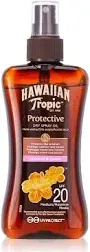 Hawaiian Tropic Protective Tanning Dry Oil, SPF 20, 8 Fl Oz UVA &amp; UVB Protect ☀️