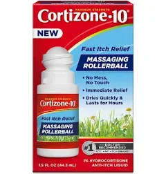 Cortizone 10 Fast Itch Relief with Massaging Rollerball