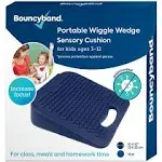 Bouncyband - Antimicrobial Wiggle Wedge Sensory Cushion, 10" Square