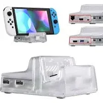 eXtremeRate AiryDocky DIY Kit Replacement Case for Nintendo Switch Dock