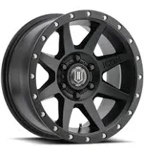 ICON Rebound Offset BS Bore Black Wheel