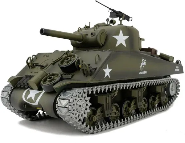 Modified TK7.0 Edition 1/16 2.4Ghz Remote Control US M4A3 Sherman Tank Model(360