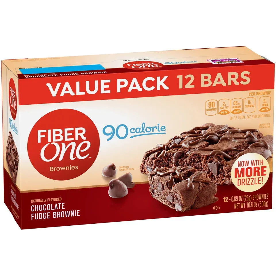 Fiber One Brownies Chocolate Fudge