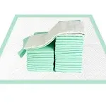 Disposable Underpads with Adhesive Tapes 23&#039;&#039; X 36&#039;&#039; 23&#034;x36&#034; (Green), Green 