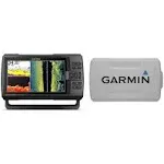 Garmin Striker Vivid 9sv Bundle with Transducer, Protective Cover and 2yr CPS Enhanced Protection Pack 010-02554-00