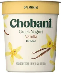 Chobani Vanilla Greek Yogurt