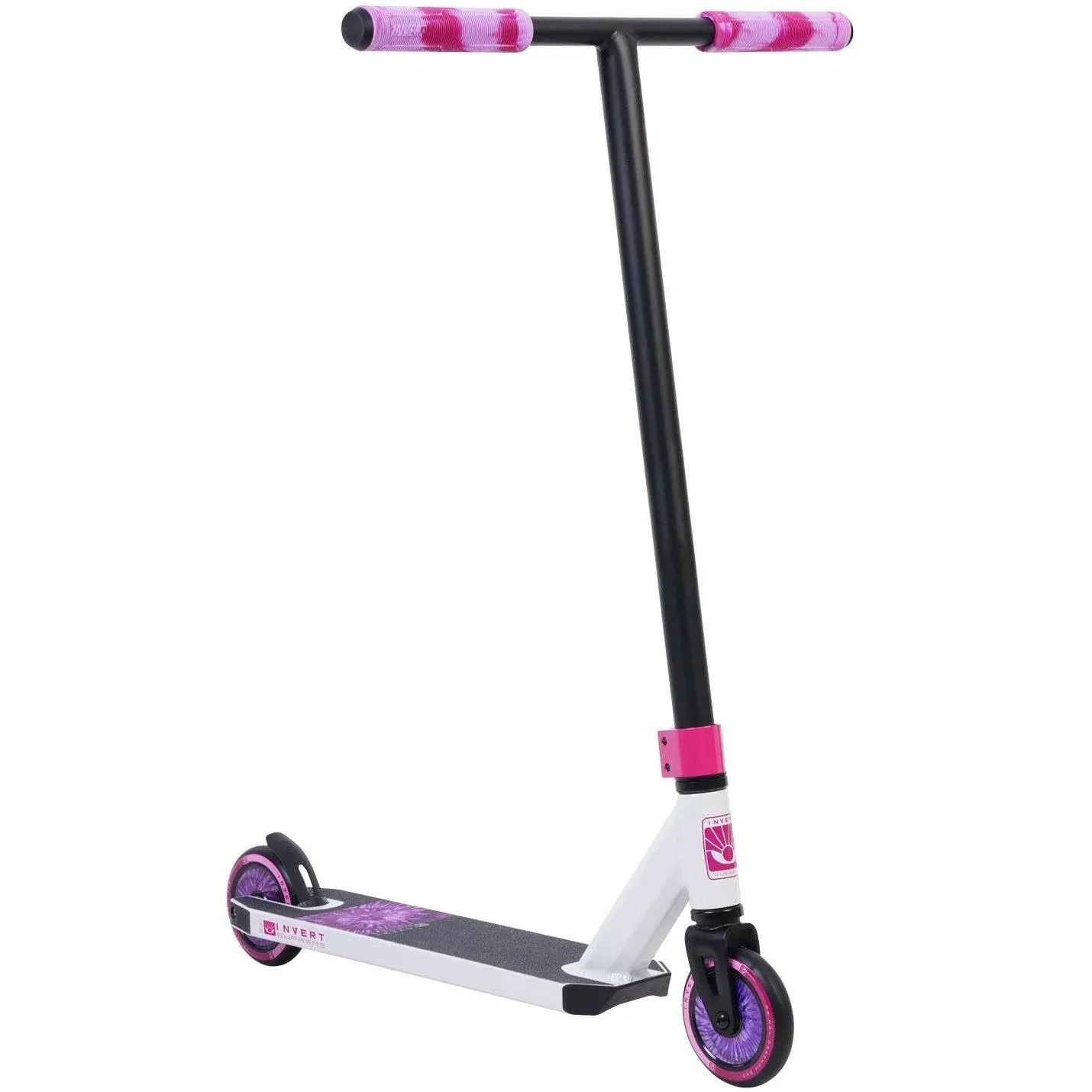 Invert Supreme Std 1.7.12 Stunt Scooter - White / Black / Pink