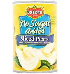 Del Monte Bartlett Sliced Pears