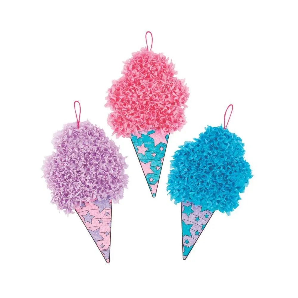 Cotton Candy Tissue Paper Craft Kit