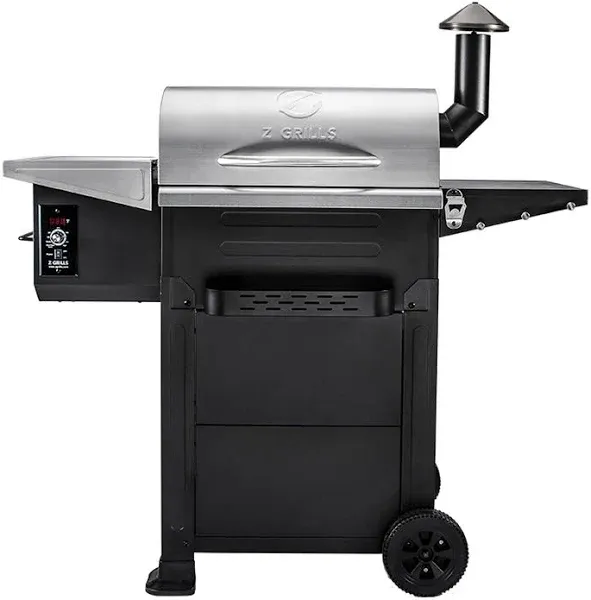 Z GRILLS 573-Sq in Stainless Steel Pellet Grill Lowes.com