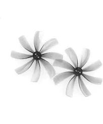 HQProp T63MMX8 63mm 8-Blade T-Mount Propeller Set Gray Polycarbonate